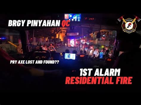 1st Alarm Residential Fire NIA Road Brgy Pinyahan Quezon City