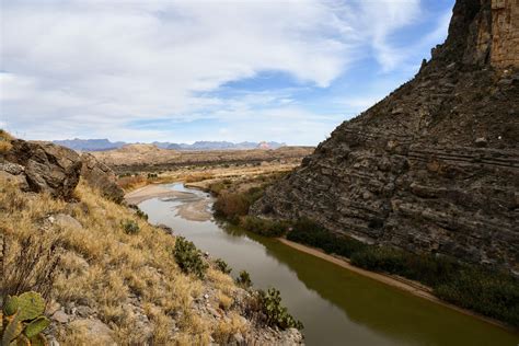 Santa Elena Canyon And The Rio Grande Big Bend National Park Oc