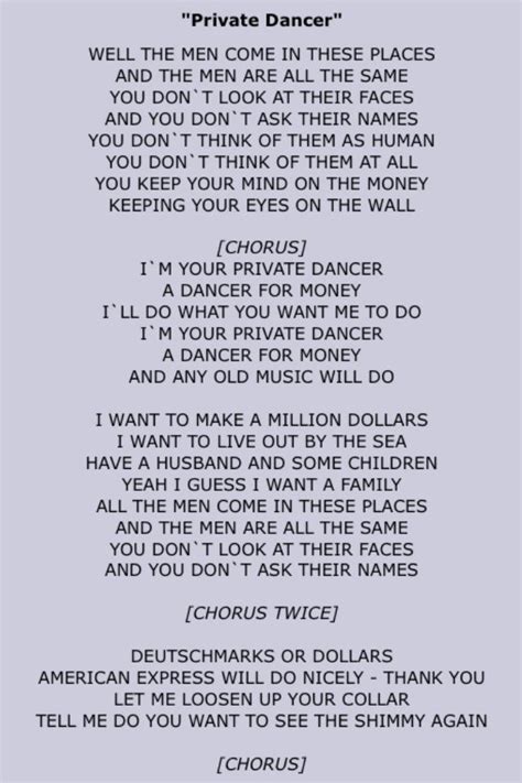 Tina Turner Simply The Best Lyrics