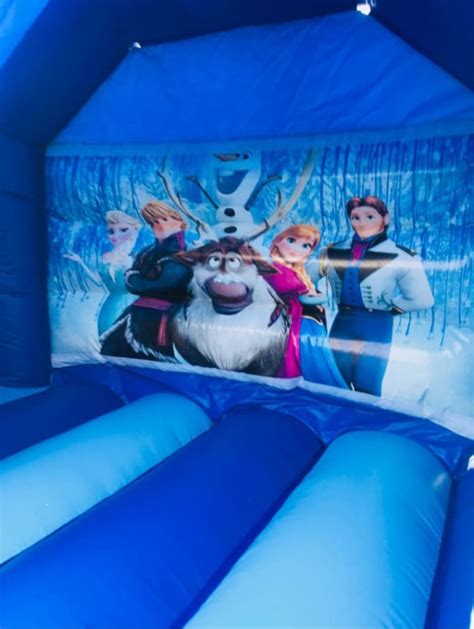 Frozen Bouncy Castle Combi