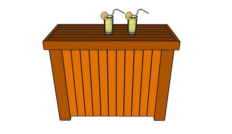 Outdoor bar plans | MyOutdoorPlans