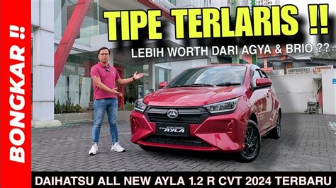 Bongkar TOYOTA ALL NEW AGYA 1 2 R CVT 2024 REVIEW EXTERIOR