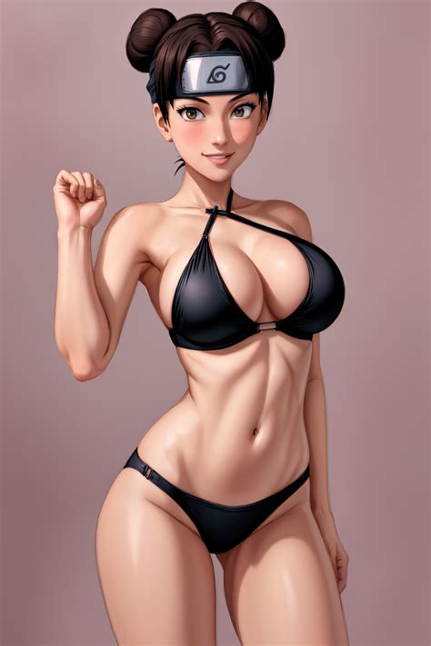 Tenten Bikini By Lavenderwithart On Deviantart