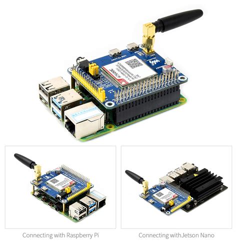 A E Lte Cat Hat For Raspberry Pi Low Speed G Module G Gsm