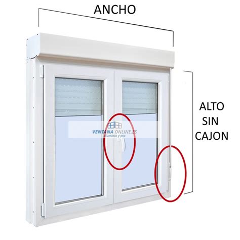 Ventana De Pvc Practicable Hojas