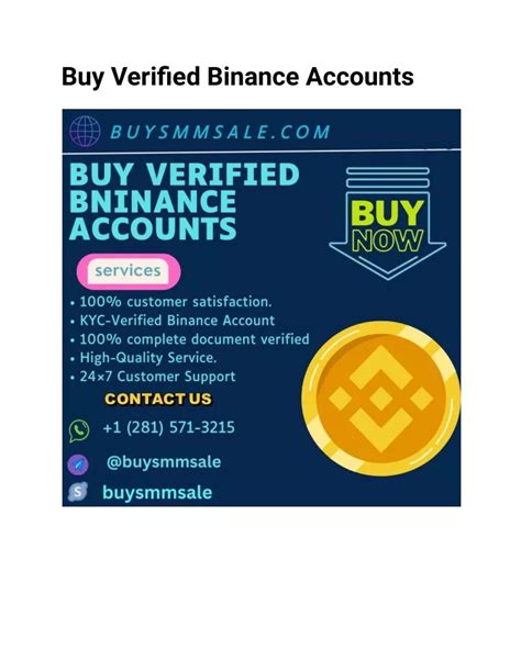 PPT Buy Verified Binance Accounts PowerPoint Presentation Free