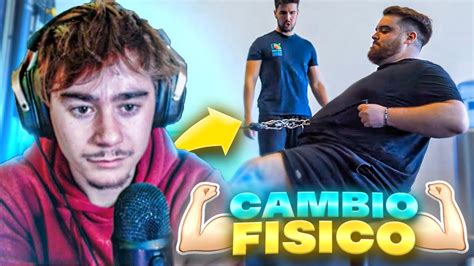 ASÍ ESTÁ IBAI DESPUÉS DE 1 MES DE ENTRENAMIENTO CAMBIO FISICO IBAI