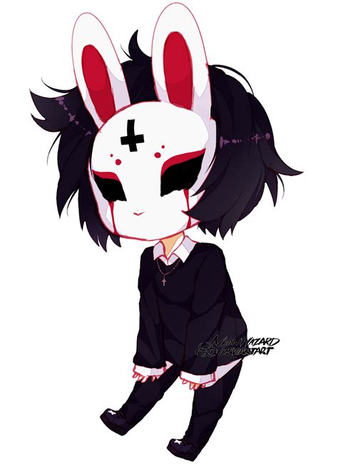 [AT] bunny mask by Neon-Hazard on DeviantArt