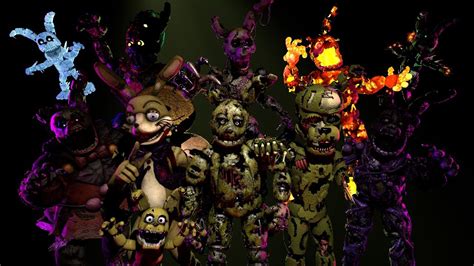 Fnaf Springtrap Generations Speed Art Sfm Youtube