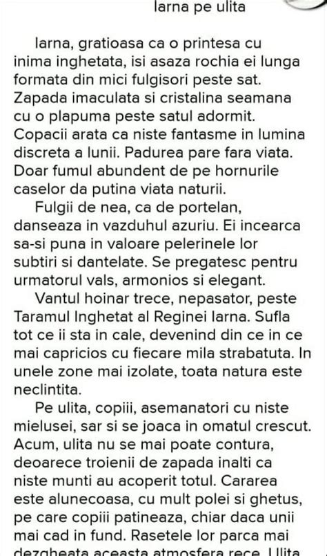 Adjectivele Din Poezia Iarna Pe Ulita De Vasile Alecsandri Brainly Ro