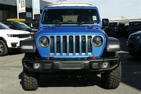 SOLD 2023 Jeep Wrangler Unlimited Rubicon in Atlantic Blue Pearl | Demo ...