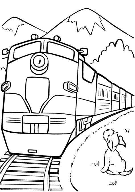 Disegni Di Treni Da Colorare Birthday Coloring Pages Coloring