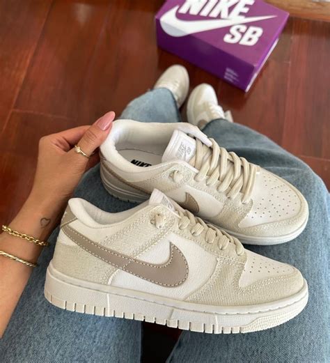 DUNK LOW NUDE CINZA Comprar Em Gabi Calcados