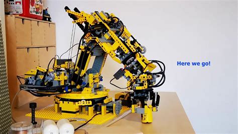 Lego Mindstorms 6 Axis Robot Arm YouTube