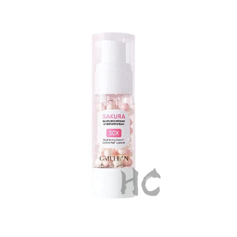 Gmeelan Sakura Underarm Whitening Cream Body Lotion Pearl Moisturizer