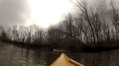 April 1 2012 Kayaking The North Fork Of The Crow River Near Crow