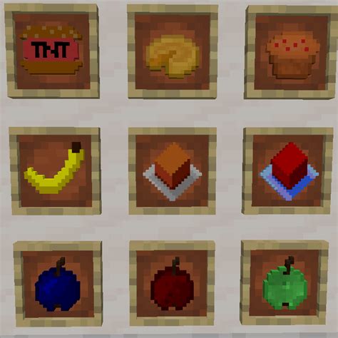 Food and more Food mod - Mods - Minecraft