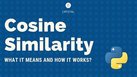 Cosine Similarity Understanding The Math And How It Works With Python R Pystats