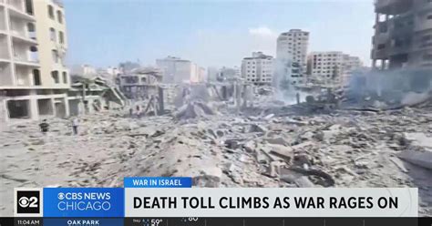 Death toll climbs as Israel-Hamas war escalates - CBS Chicago