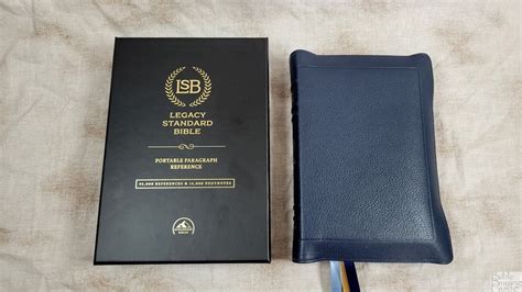 LSB Portable Paragraph Reference Goatskin Bible Review Bible Buying Guide