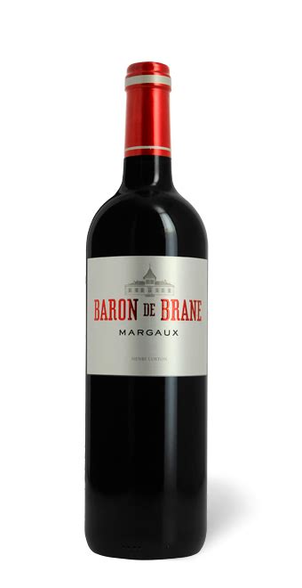 Baron de brane Margaux Second vin du Château Brane Cantenac 2018 Vinero