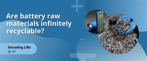 Lohums Infinite Recyclability Of Battery Raw Materials