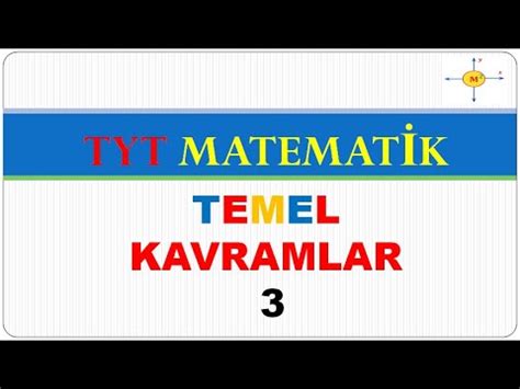 TEMEL KAVRAMLAR 3 SAYI KÜMELERİ YouTube