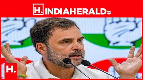 Rahul Gandhi Attacks Bjp In An Issue