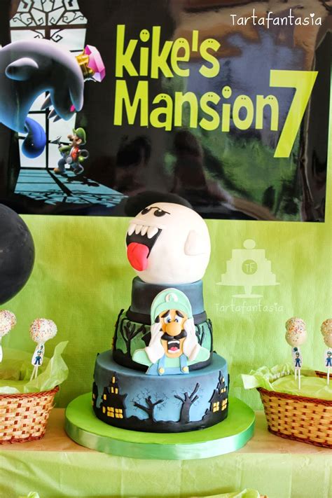 Tarta Luigis Mansion Tartafantasía