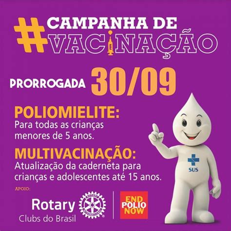 Semsas Inicia Campanha De Imunização Contra A Pólio Nas Escol