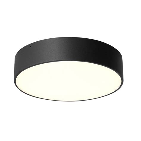 KASPA Plafond Disc LED M Black Black 30306102 Furniture Store