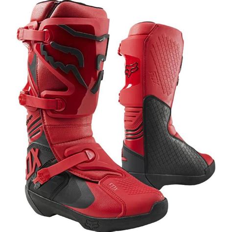 Bottes Cross Comp Boot Fox Rouge Maxxess Fr Bottes Cross