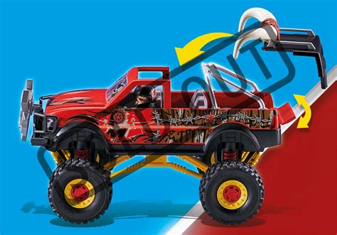 Playmobil Stunt Show Monster Truck Bull Stavebnice Hry Cz