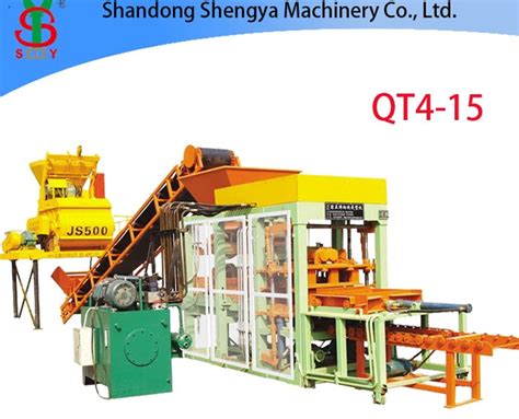 Qt China Automatic Hydraulic Cement Brick Making Machine Block