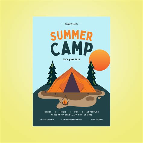 16 Creative Summer Camp Brochures