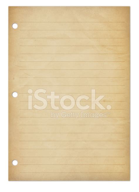 Old Notepad Page stock photos - FreeImages.com