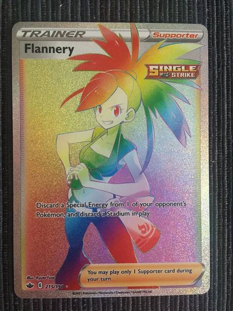 Pokemon Flannery Rainbow Chilling Reign Englisch Kaufen Auf Ricardo