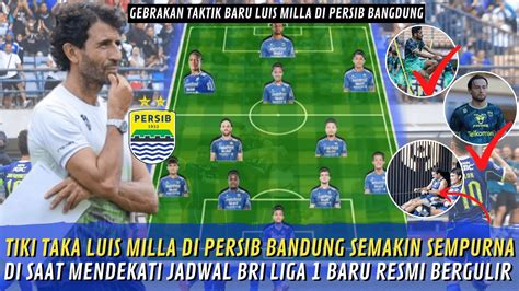 Berita Persib Hari Ini Cantik Tiki Taka Luis Milla Di Persib