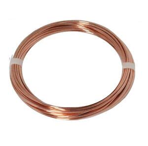 14 AWG Bare Solid Copper Round Wire 80 Ft Coil Annealed 619159716412