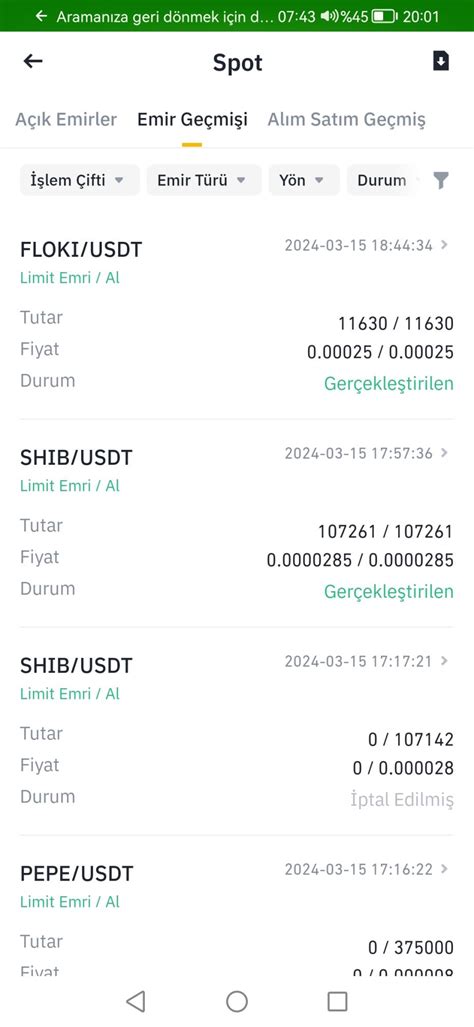 Binance Den Ald M Usdt Hesab Mda G Z Km Yor Ikayetvar