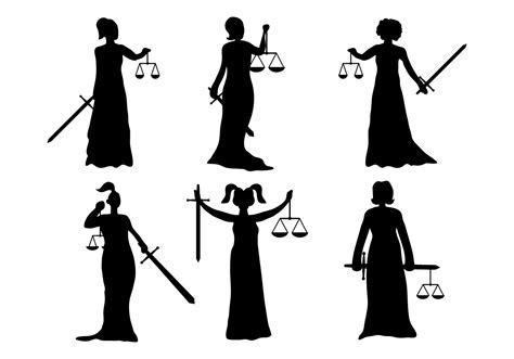 Lady Justice Vector - Download Free Vector Art, Stock Graphics & Images