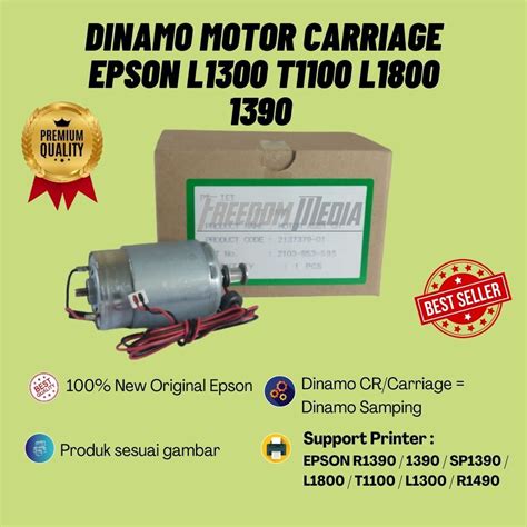 Jual Dinamo Motor Carriage CR Epson T1100 L1300 L1800 Original NEW