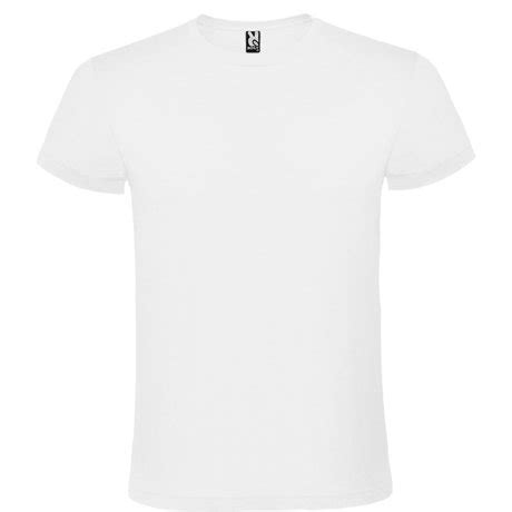 Camiseta Algod N Unisex Color Blanco Muy Barata