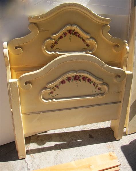 Antique Beds Bed Frames Kids Twin Beds White Wooden Bed Frames | eBay