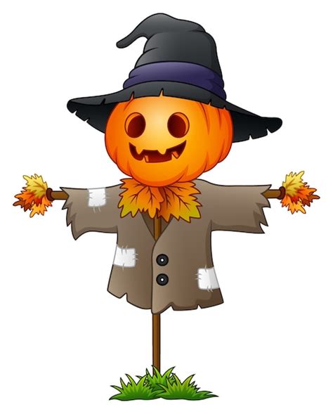 Premium Vector Vector Illustration Of Scarecrow Cartoon