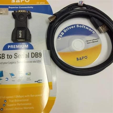 Jual Bafo BF 810 USB To RS 232 Serial DB9 Shopee Indonesia