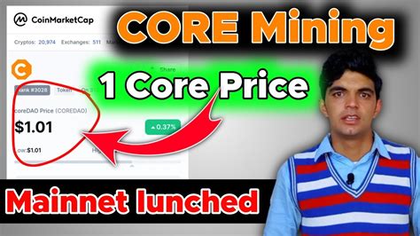 Core Mining New Update Mainnet Launched Core Core Mining