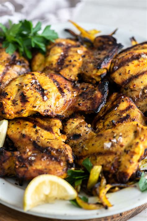 grilled turmeric chicken thighs | With Spice