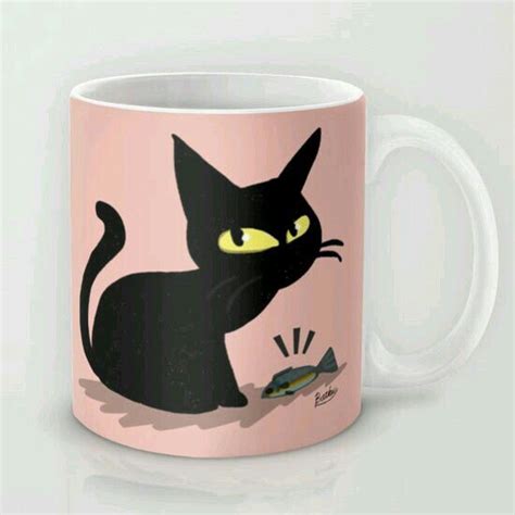 Taza Jarro Mug Gato Mugs Coffee Mugs Glassware