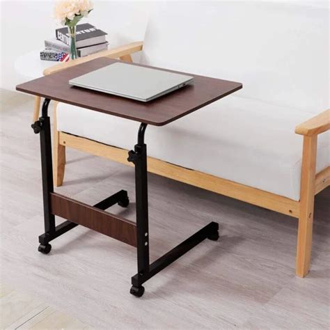 Height Adjustable Wooden Table With Wheels - Kinaun (किनौं) Online ...